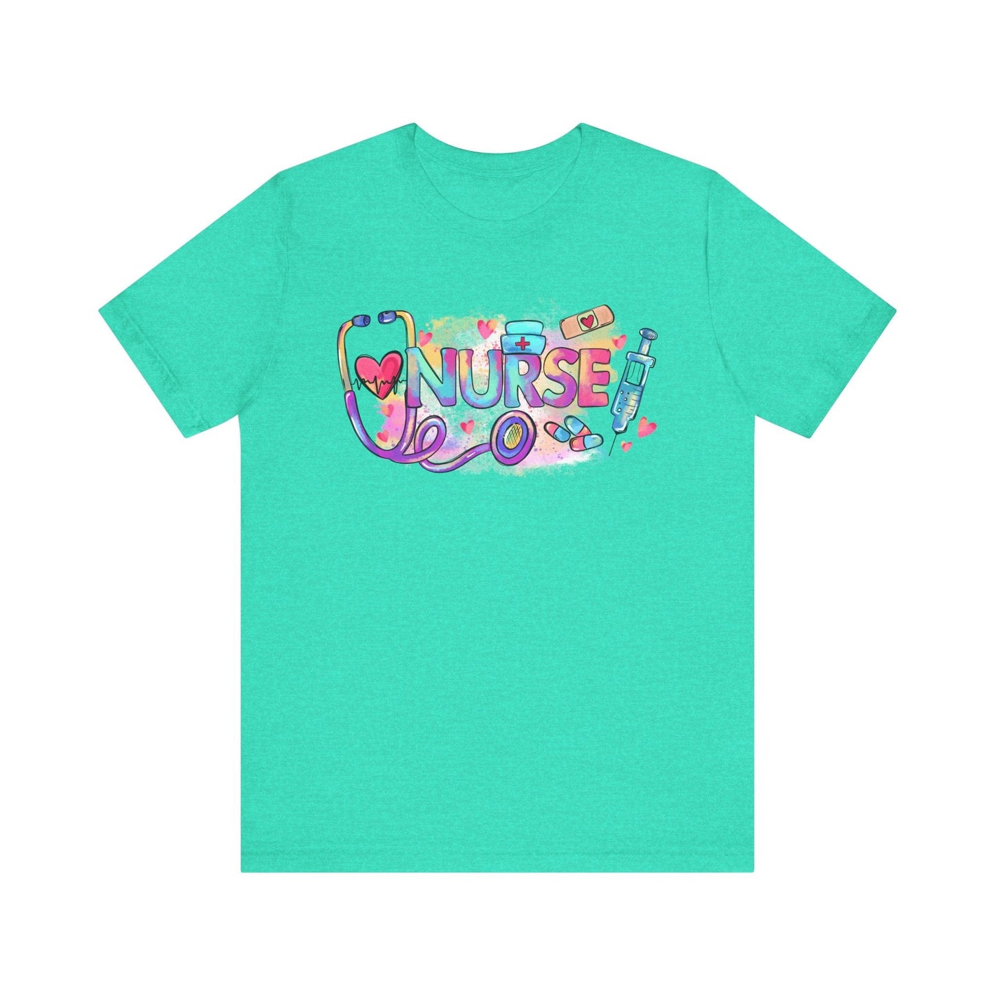 Nurse Retro Colors T-Shirt