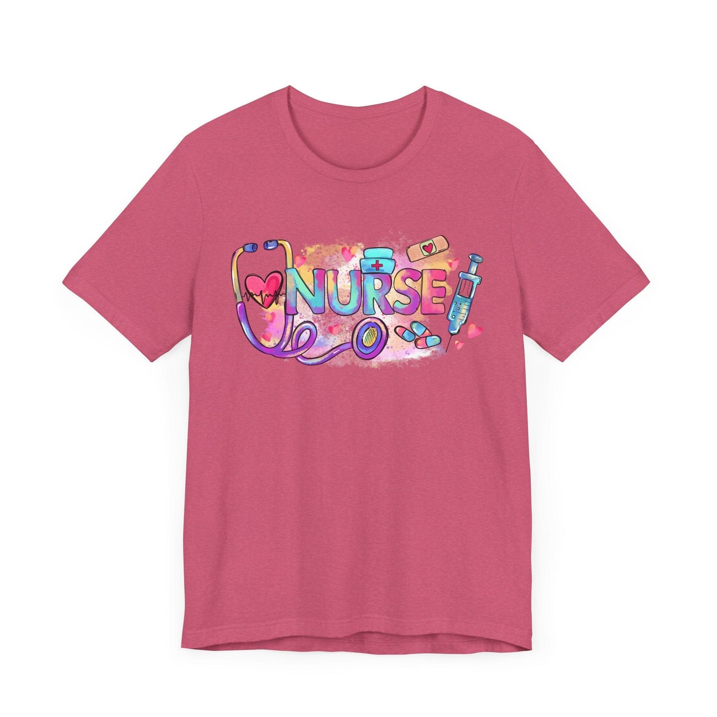 Nurse Retro Colors T-Shirt