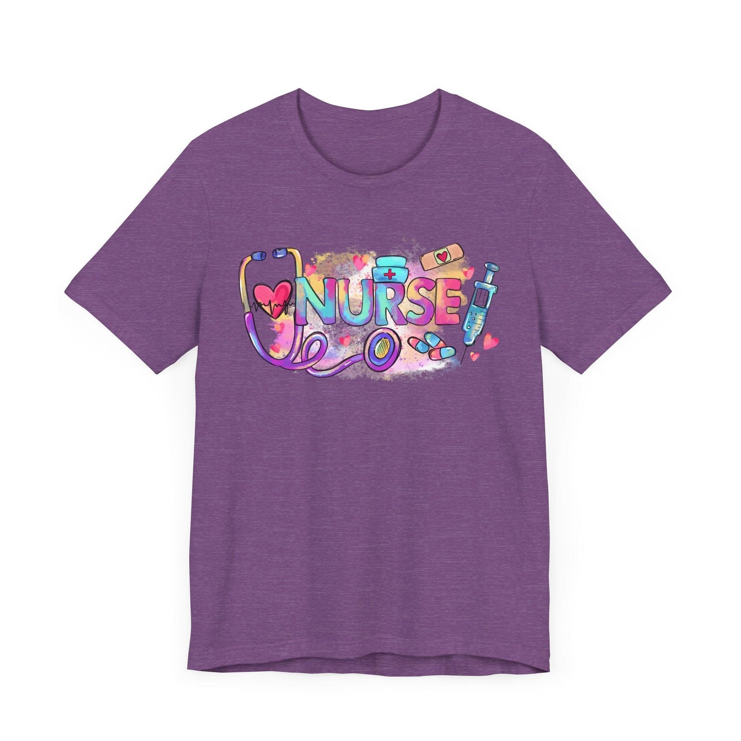 Nurse Retro Colors T-Shirt