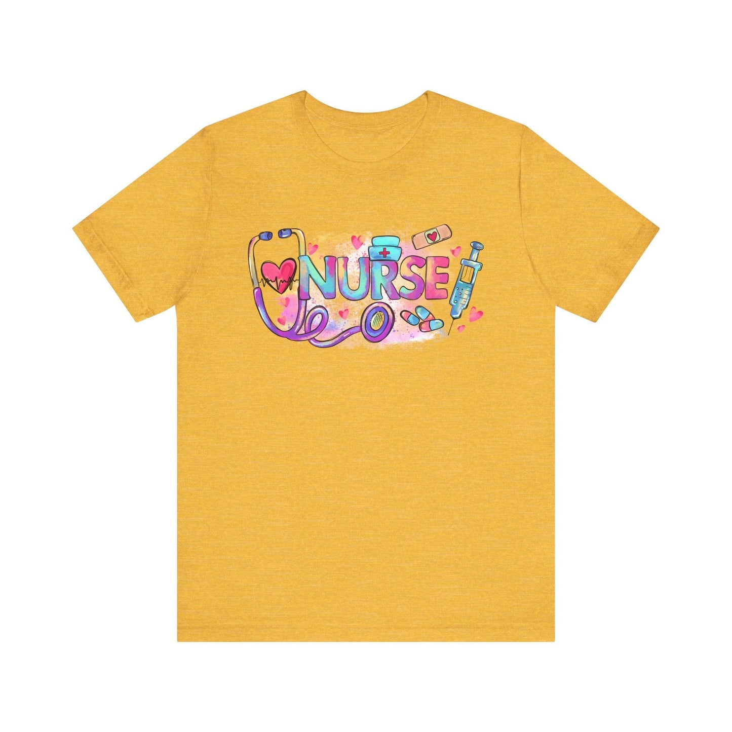 Nurse Retro Colors T-Shirt