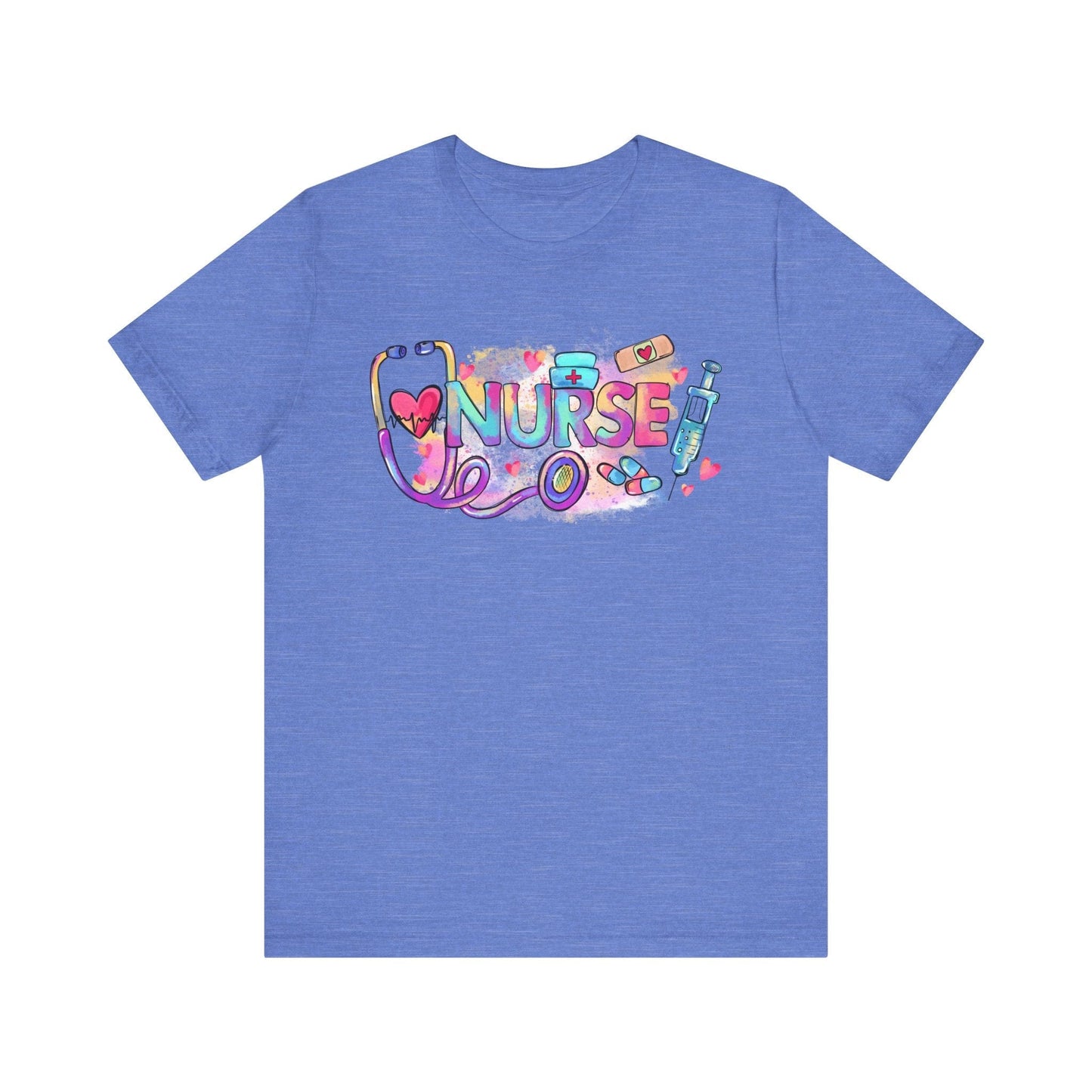 Nurse Retro Colors T-Shirt