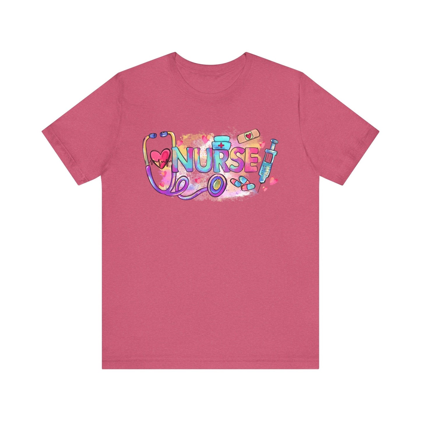 Nurse Retro Colors T-Shirt