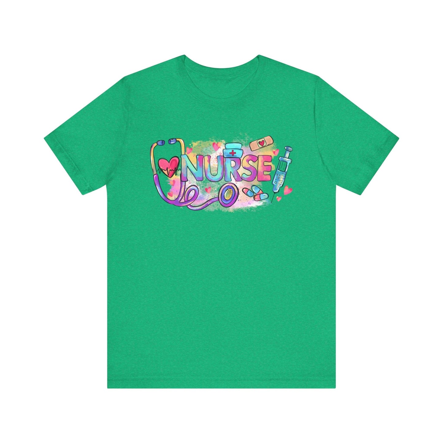 Nurse Retro Colors T-Shirt
