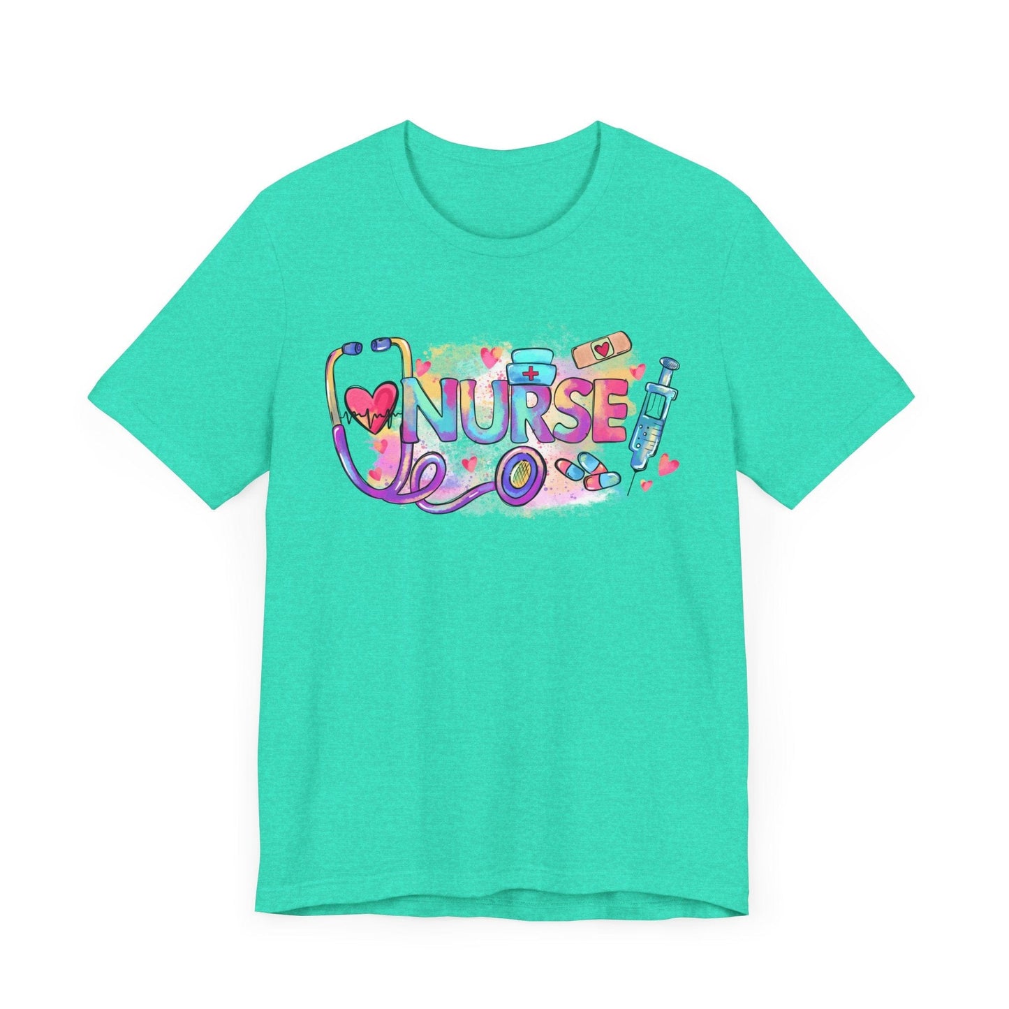 Nurse Retro Colors T-Shirt