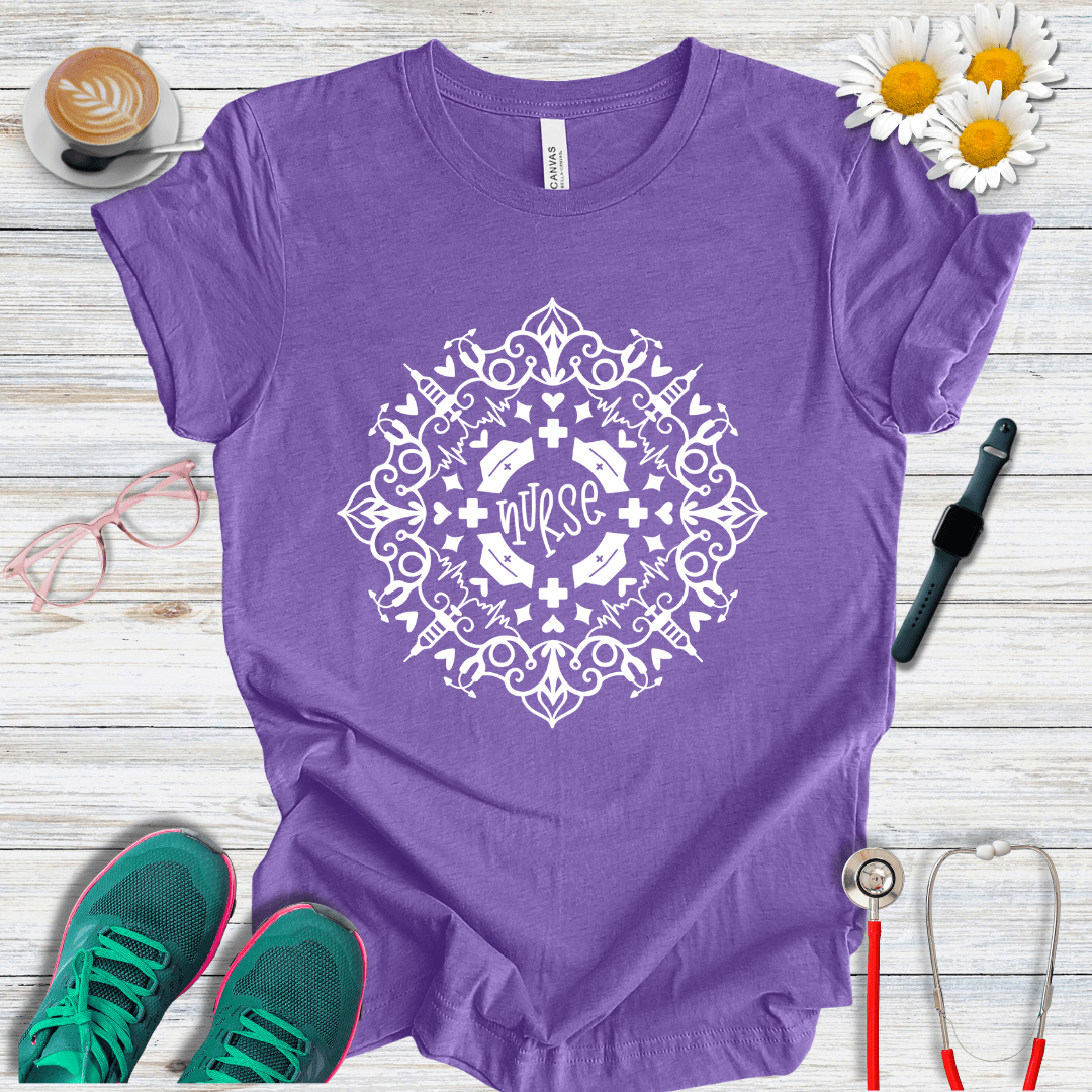 Mandala Nurse T-Shirt