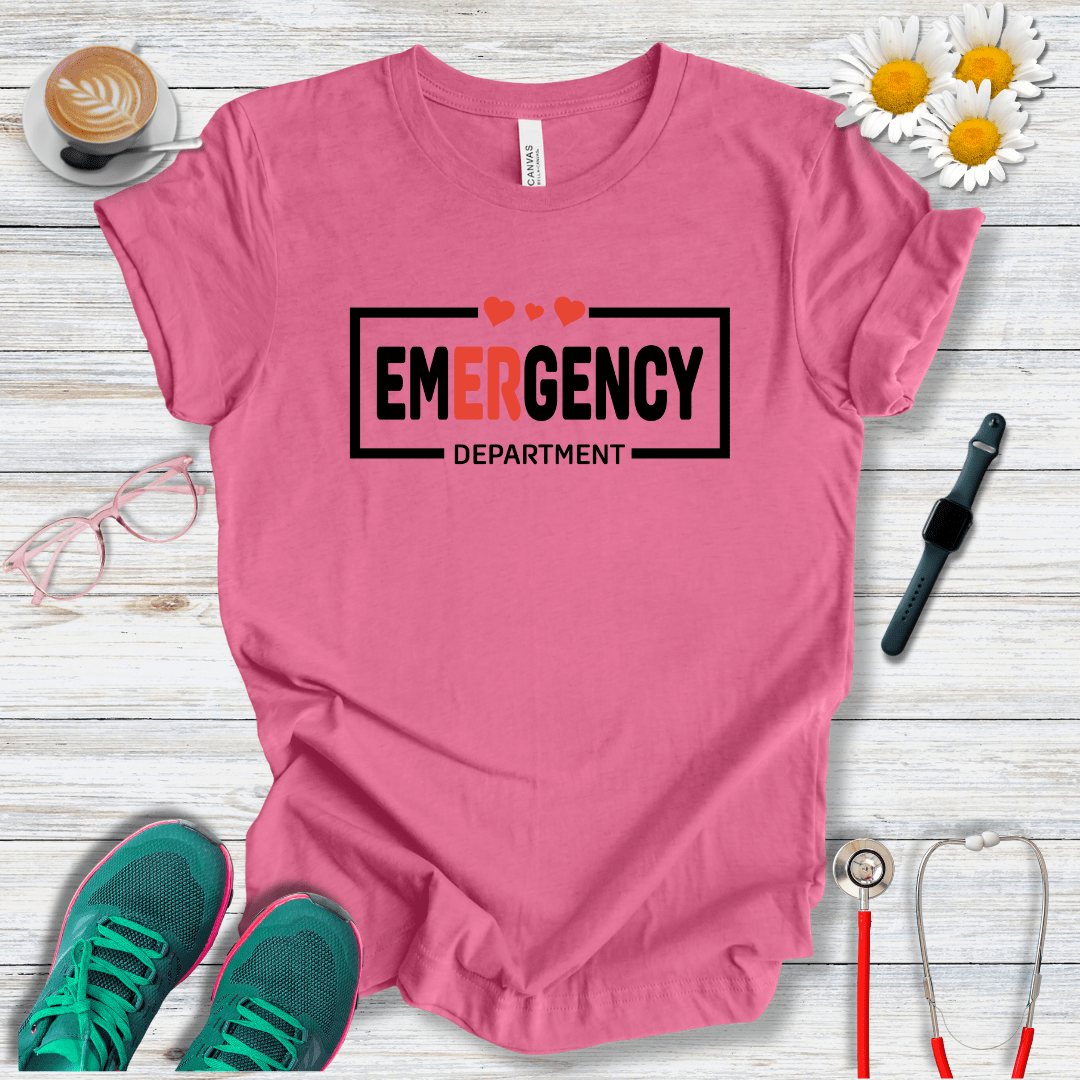Emergency Department + Hearts T-Shirt