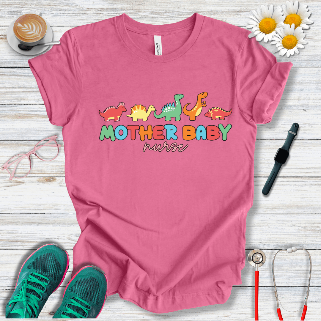Mother Baby Nurse, Dino T-Shirt