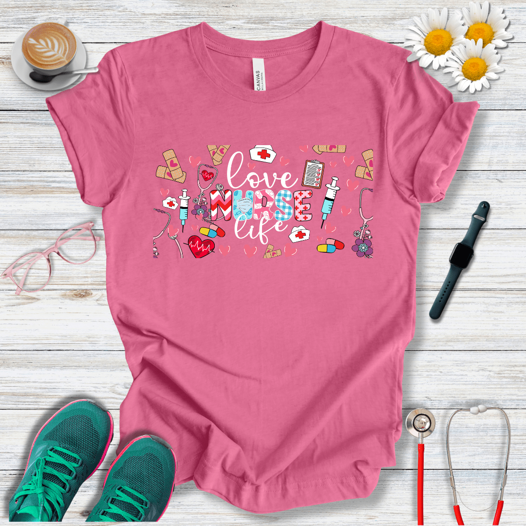 Love, Nurse, Life T-Shirt