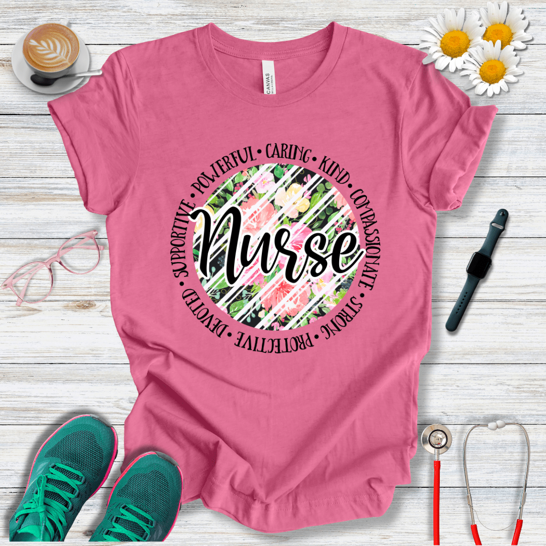 Nurse Circle Description T-Shirt