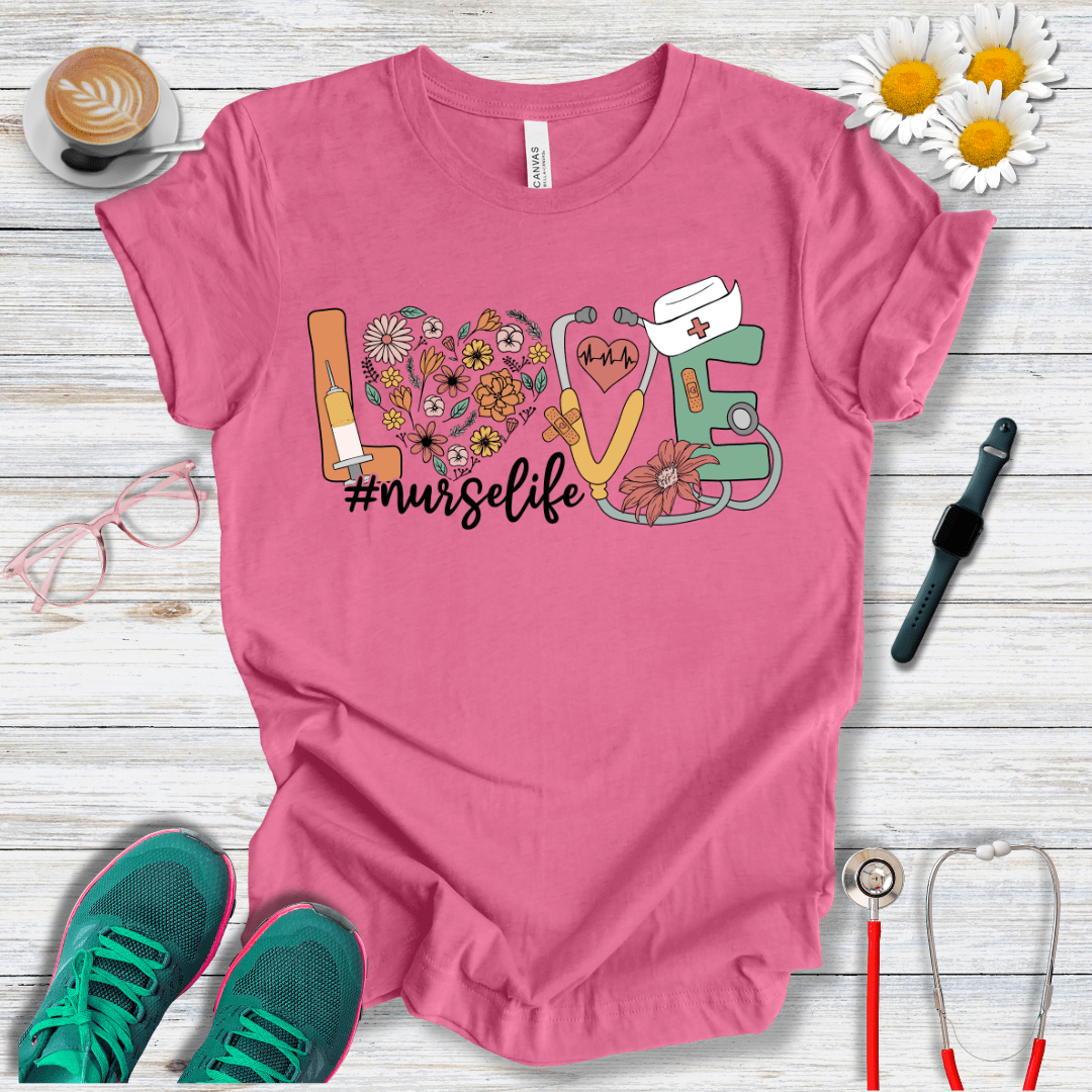 Love Floral Style T-Shirt