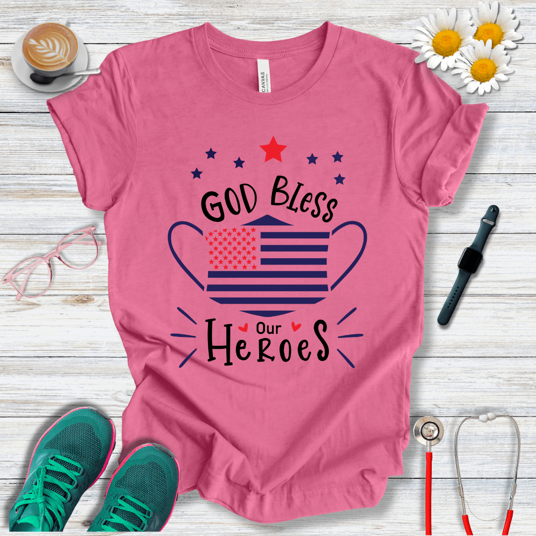 God Bless Our Heroes T-Shirt