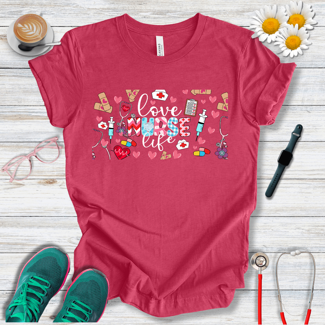 Love, Nurse, Life T-Shirt