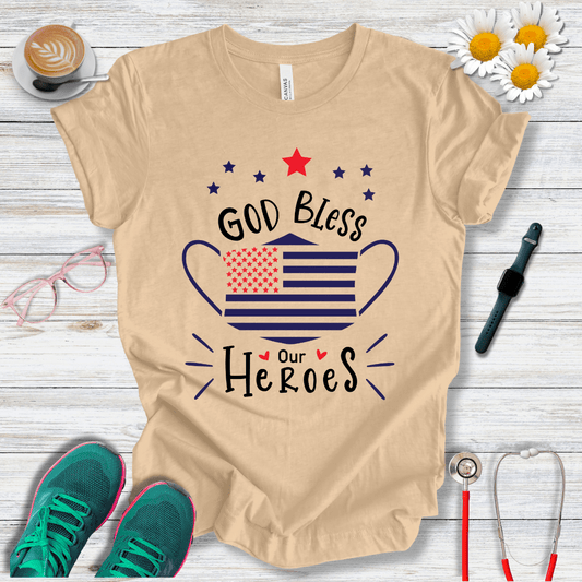 God Bless Our Heroes T-Shirt