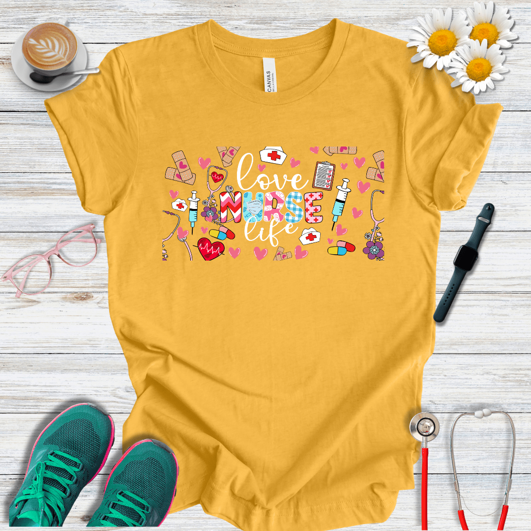 Love, Nurse, Life T-Shirt