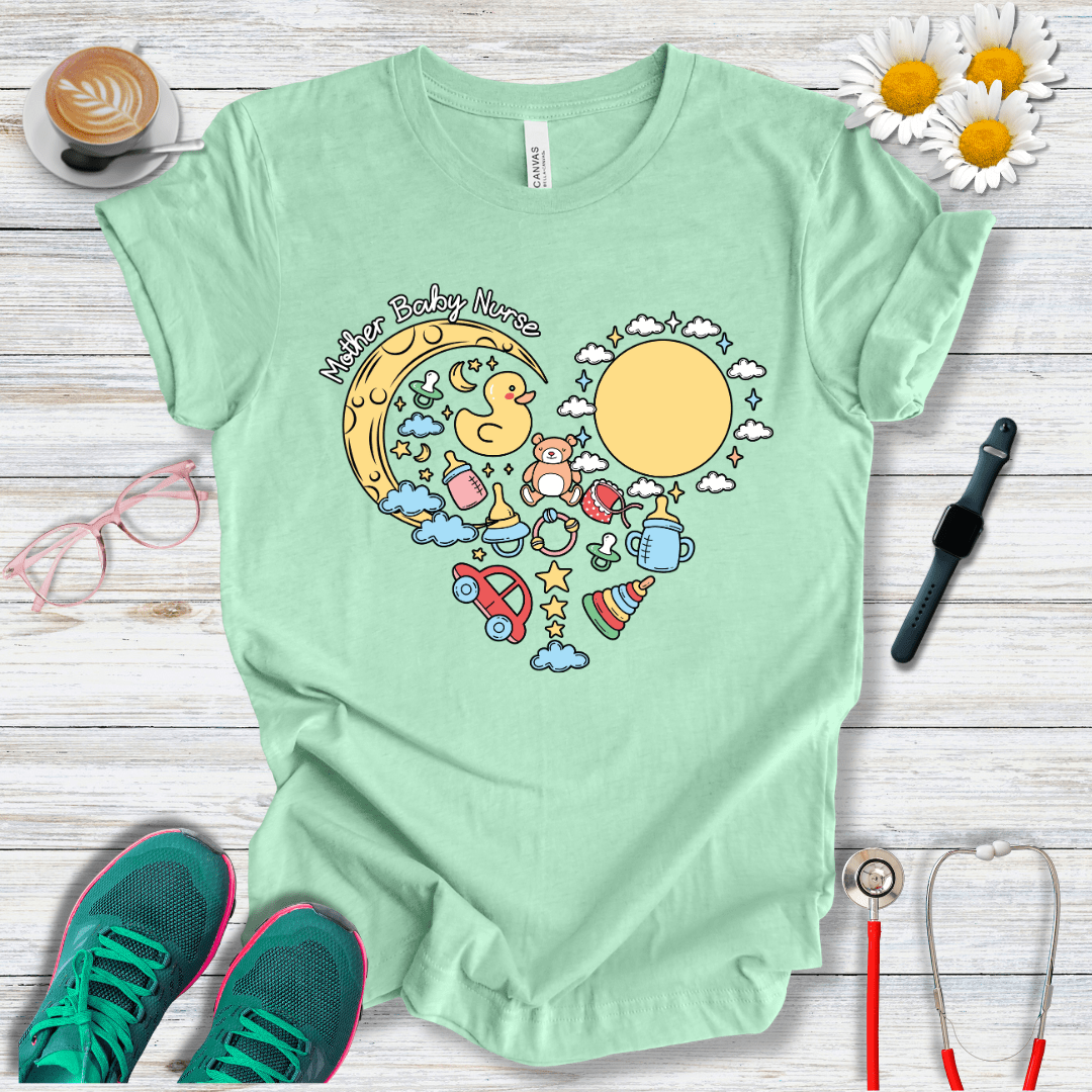 Mother Baby (Heart) T-Shirt