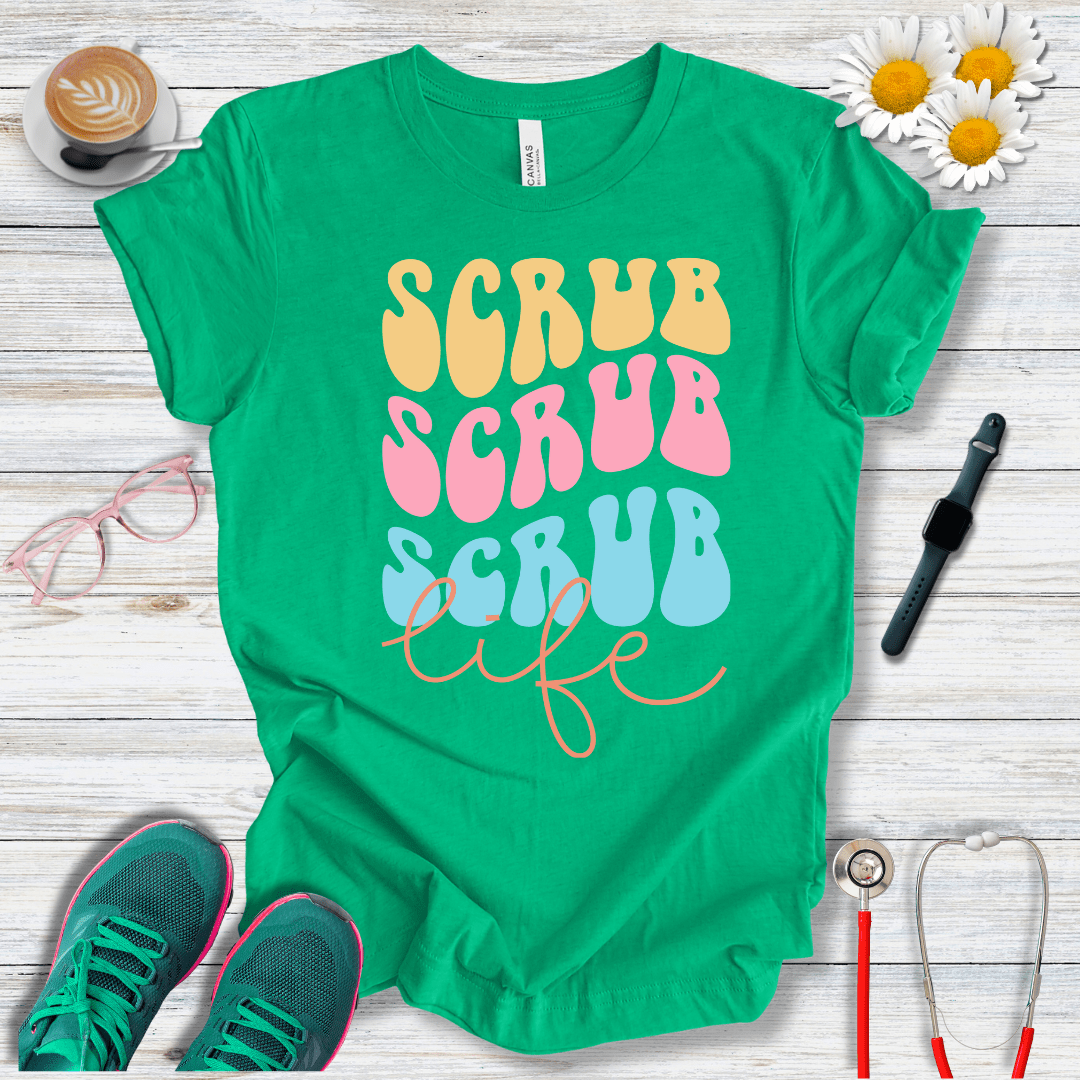 Scrub x3 + Life T-Shirt