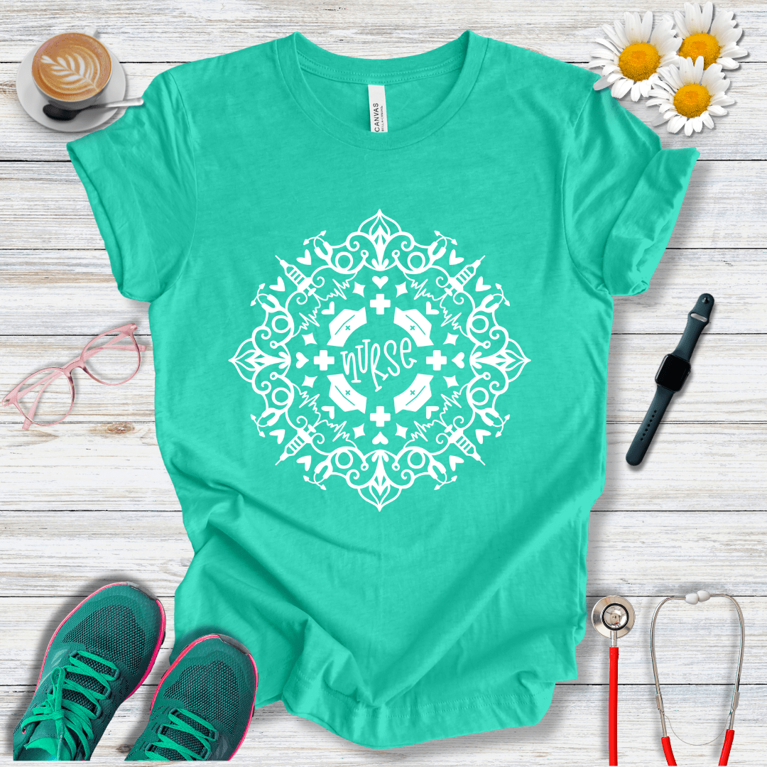 Mandala Nurse T-Shirt