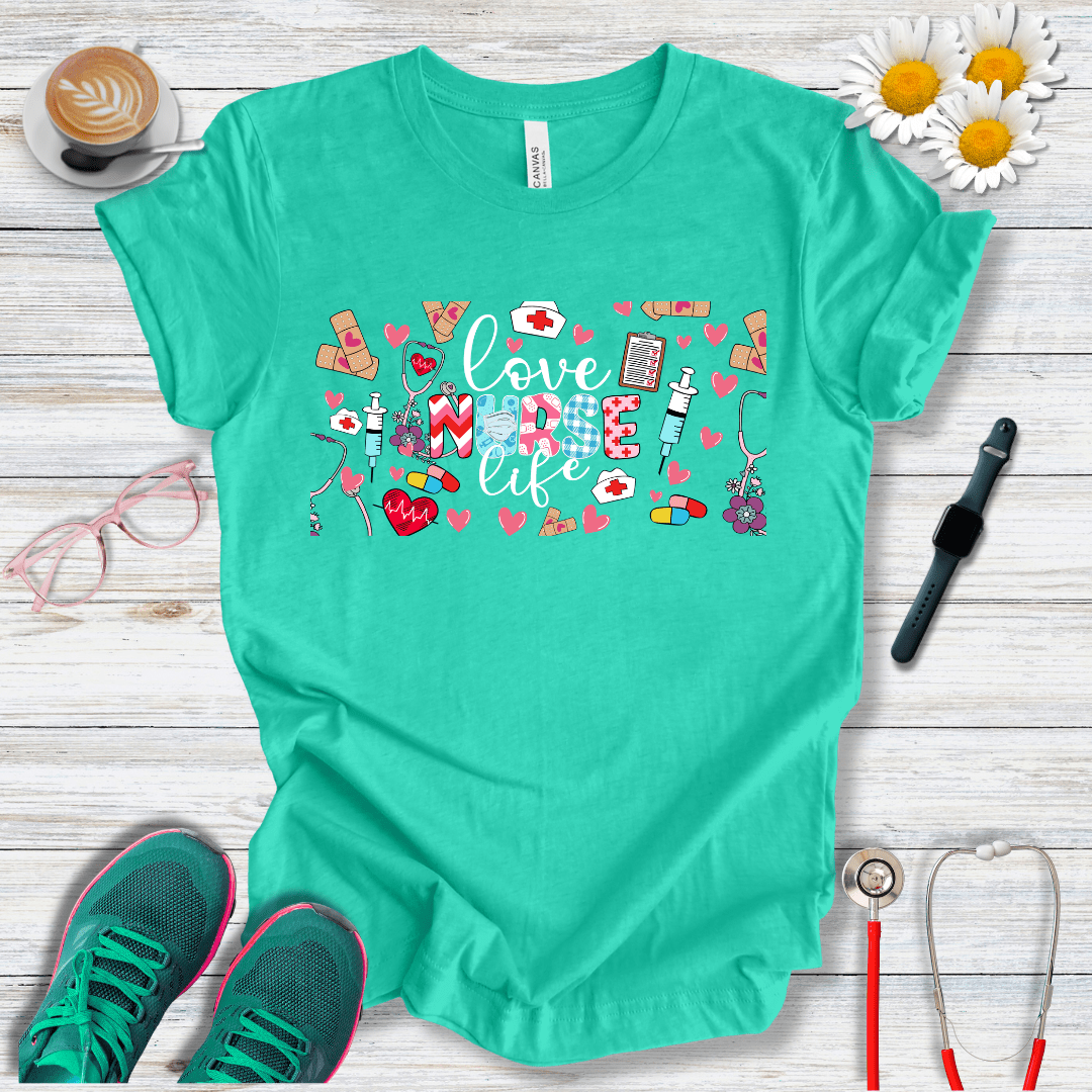 Love, Nurse, Life T-Shirt