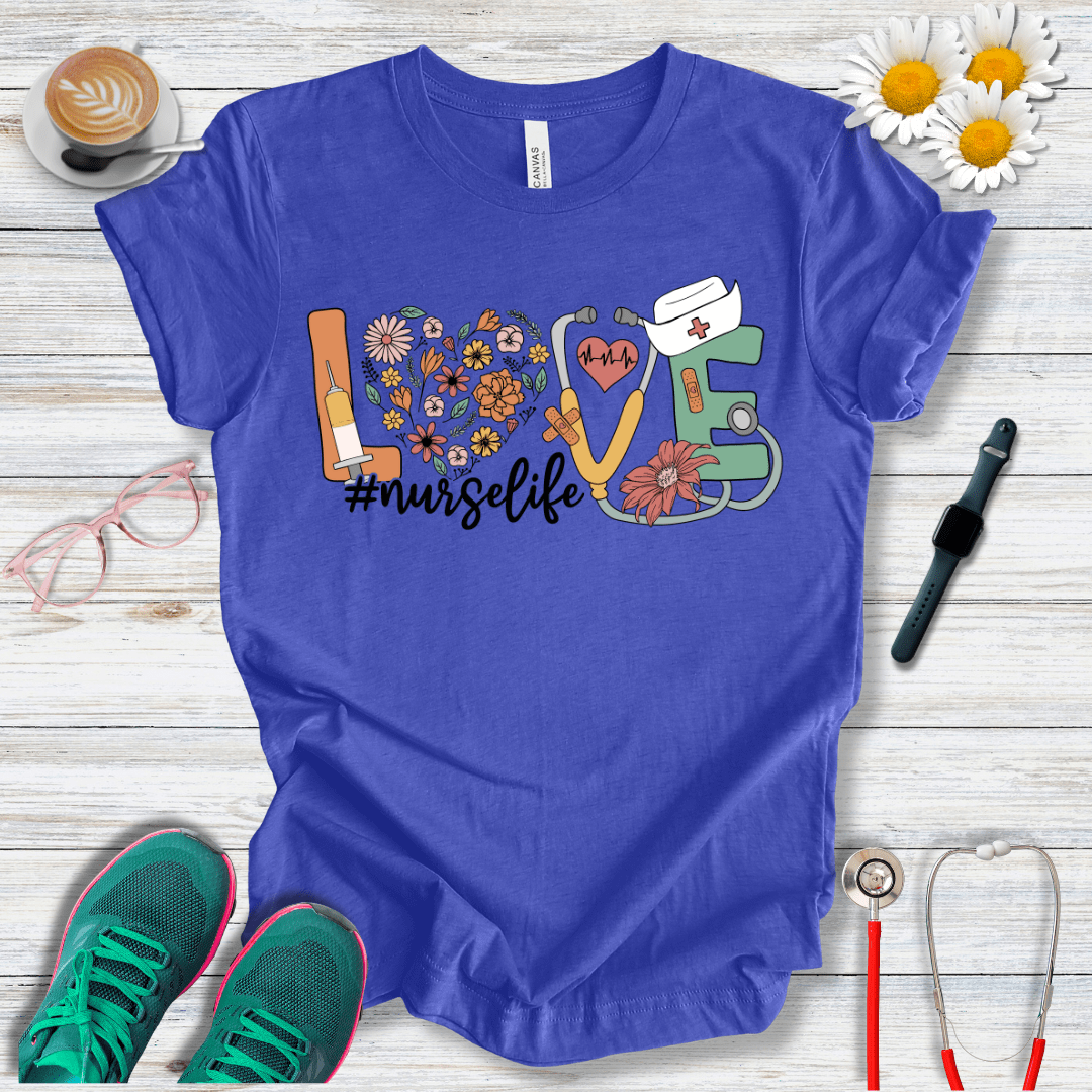 Love Floral Style T-Shirt