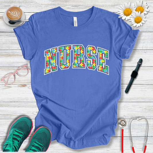 Nurse Autism Support T-Shirt