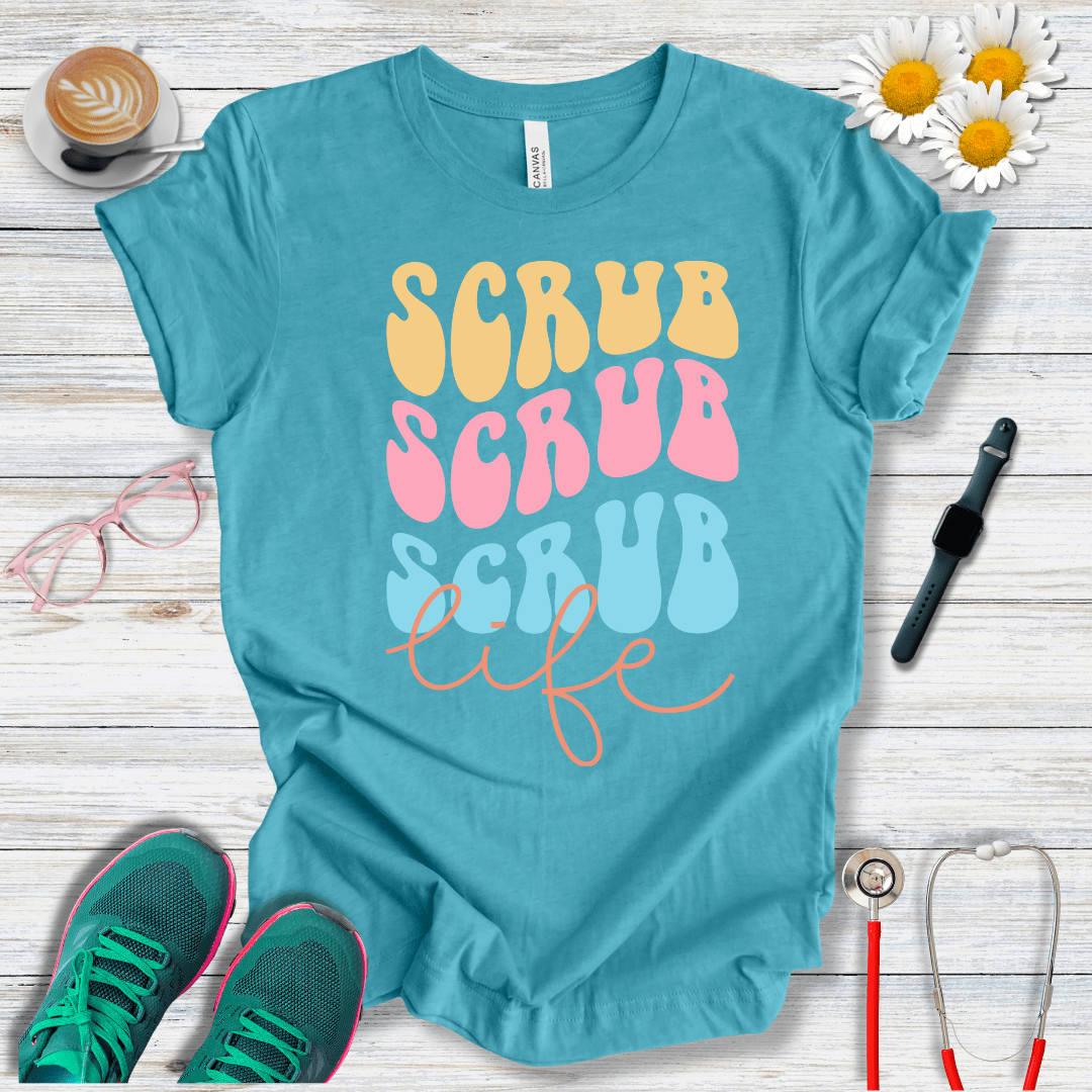 Scrub x3 + Life T-Shirt