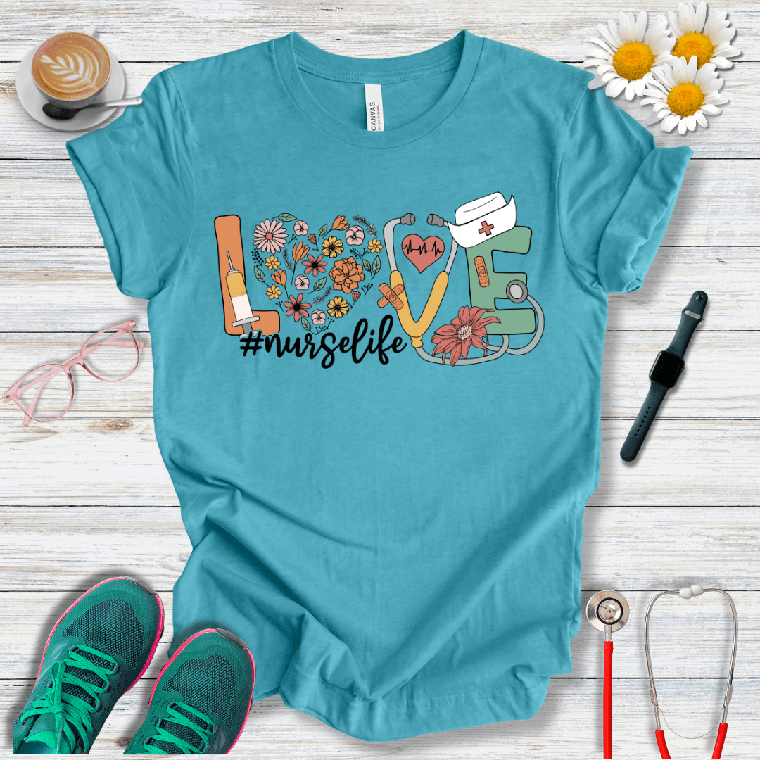 Love Floral Style T-Shirt