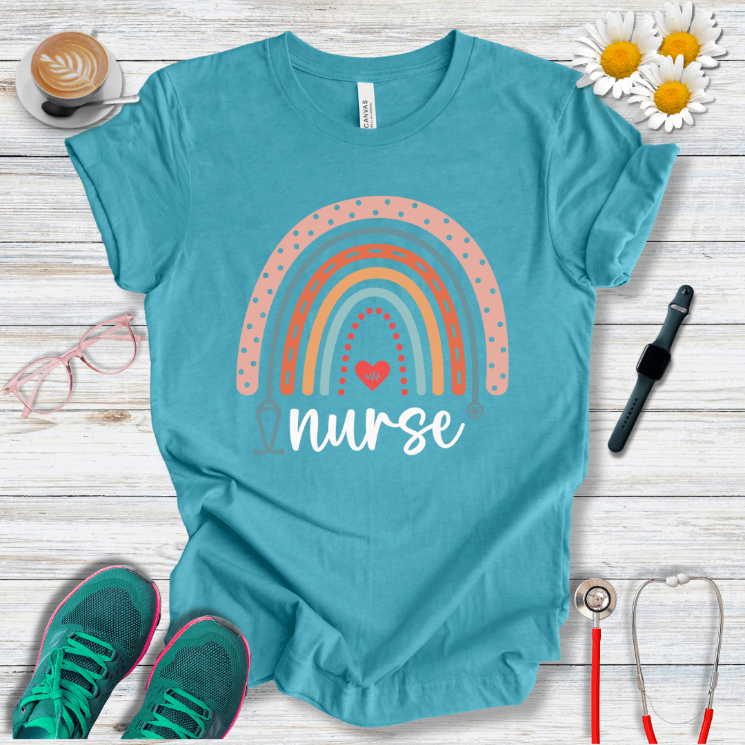 Rainbow Nurse T-Shirt