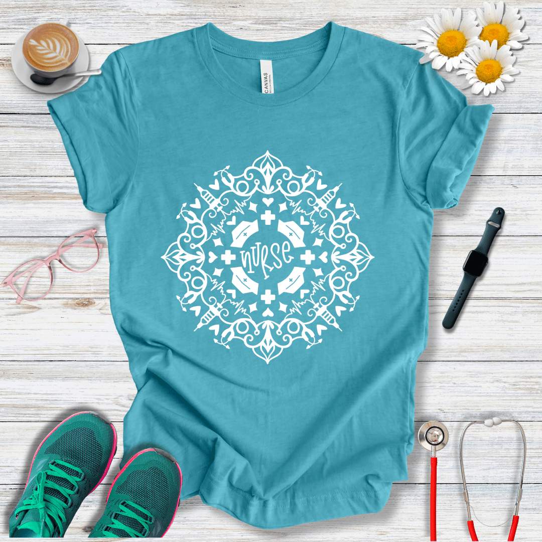 Mandala Nurse T-Shirt