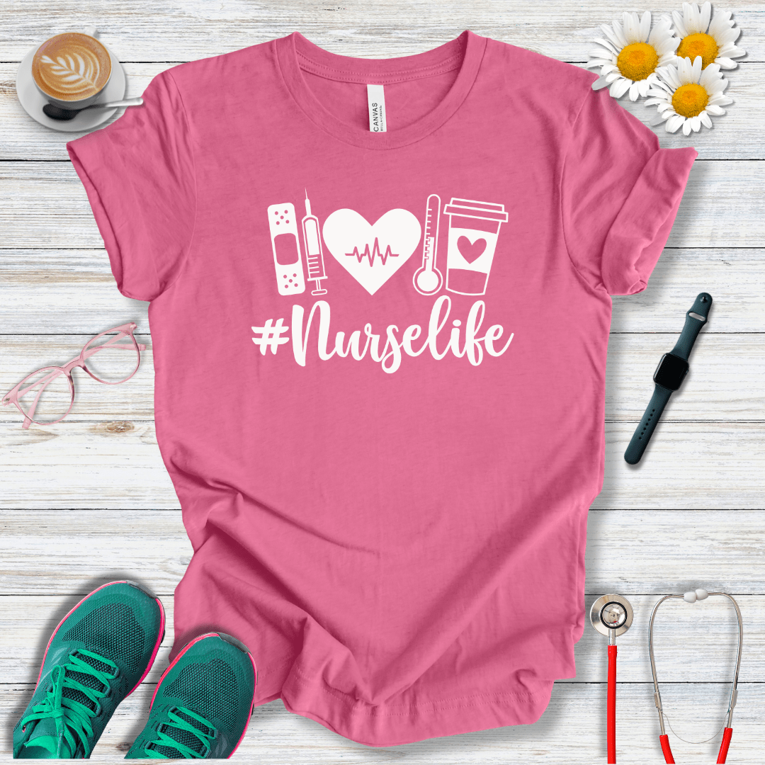 #Nurse Life, Icons T-Shirt