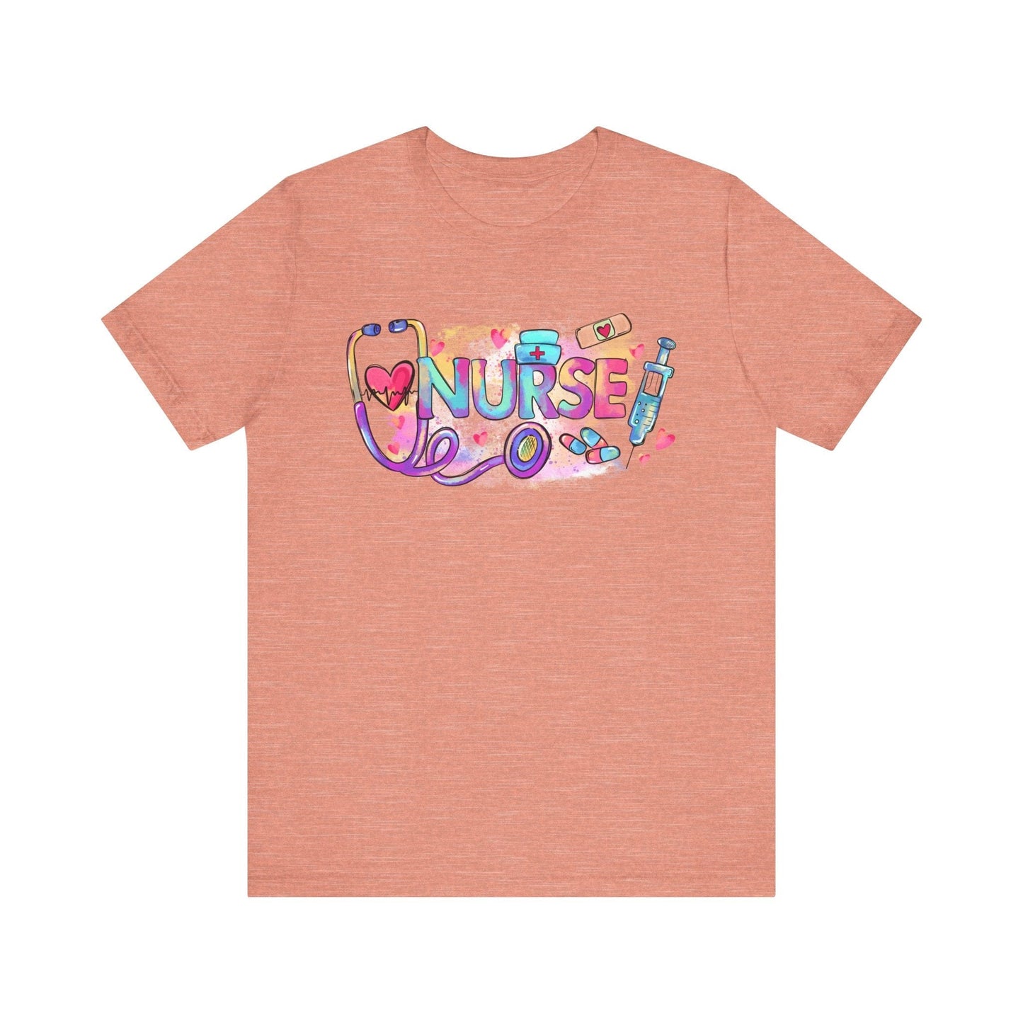 Nurse Retro Colors T-Shirt