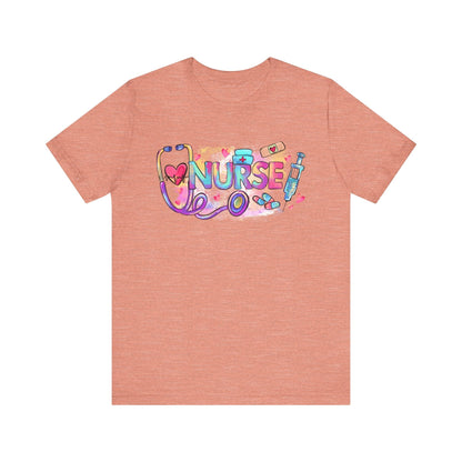 Nurse Retro Colors T-Shirt