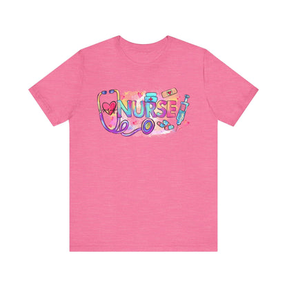 Nurse Retro Colors T-Shirt