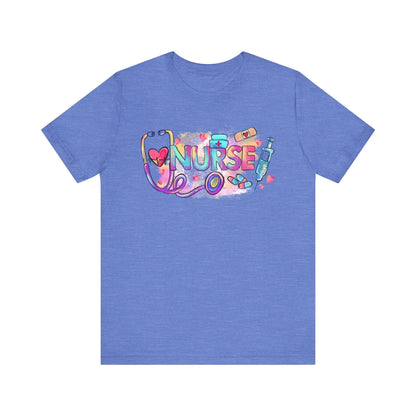 Nurse Retro Colors T-Shirt