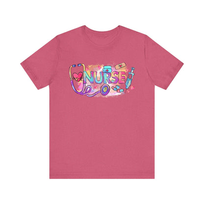 Nurse Retro Colors T-Shirt