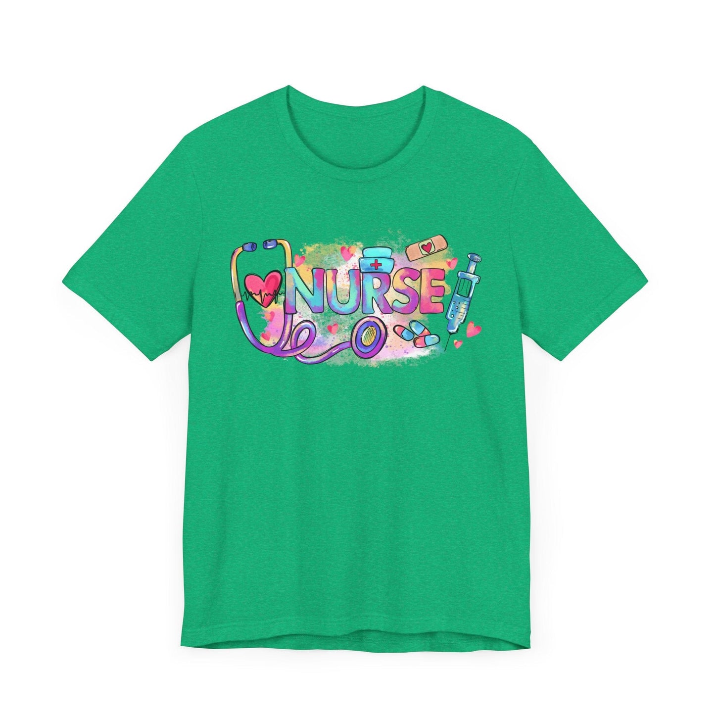 Nurse Retro Colors T-Shirt