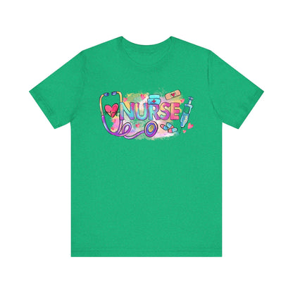 Nurse Retro Colors T-Shirt