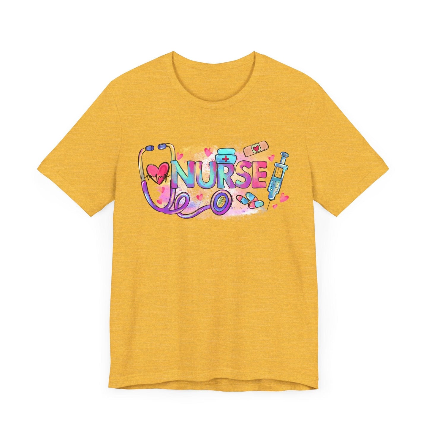 Nurse Retro Colors T-Shirt