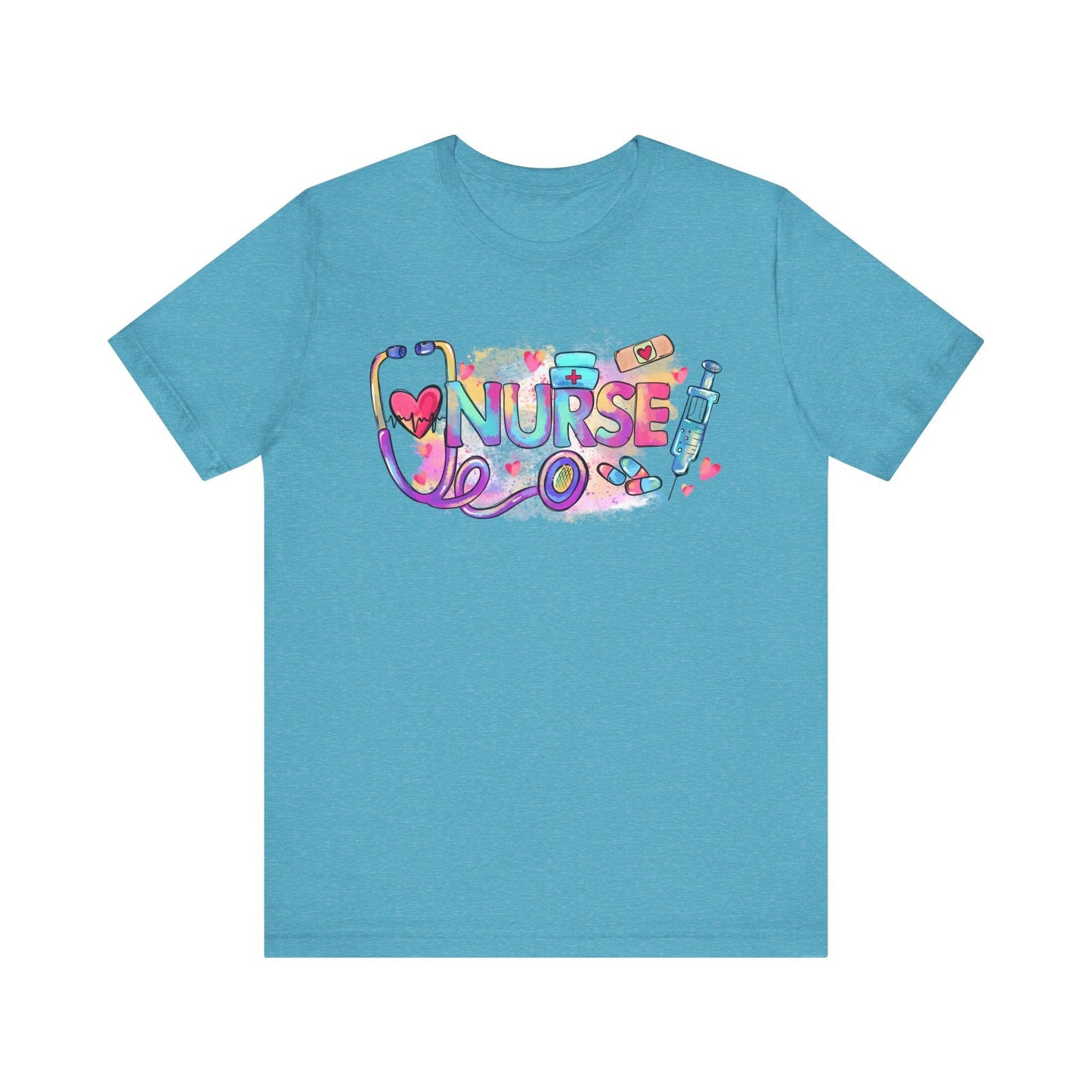 Nurse Retro Colors T-Shirt