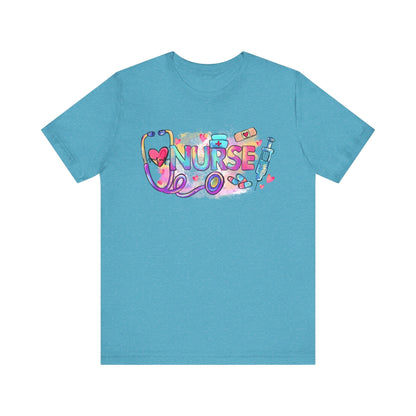 Nurse Retro Colors T-Shirt