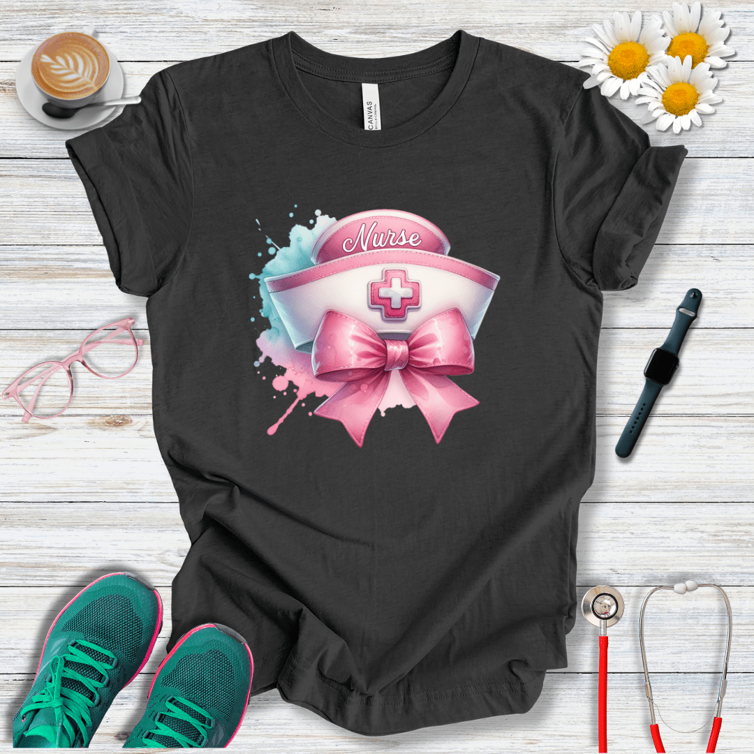 Coquette Nurse Hat T-Shirt