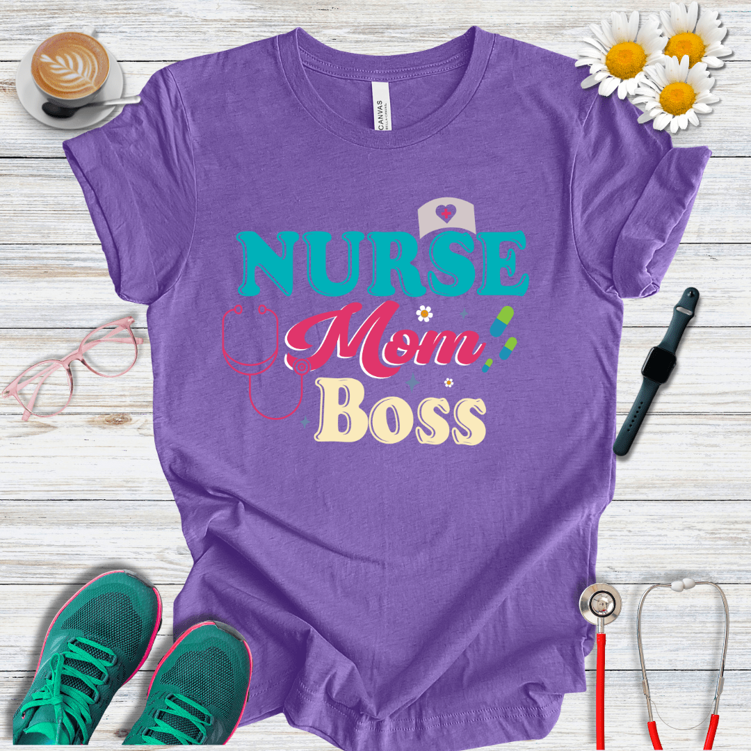 Nurse Mom Boss T-Shirt