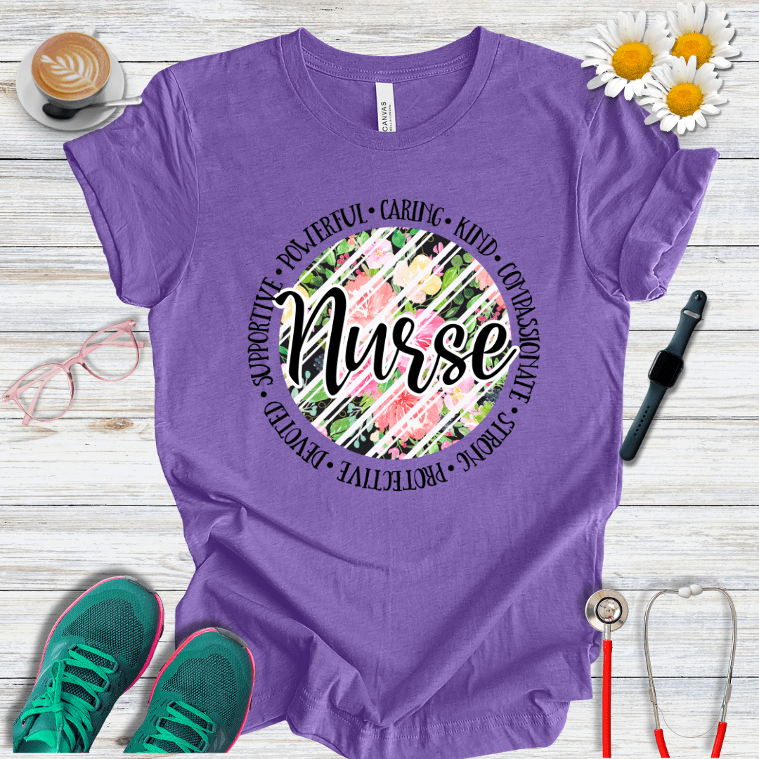 Nurse Circle Description  T-Shirt