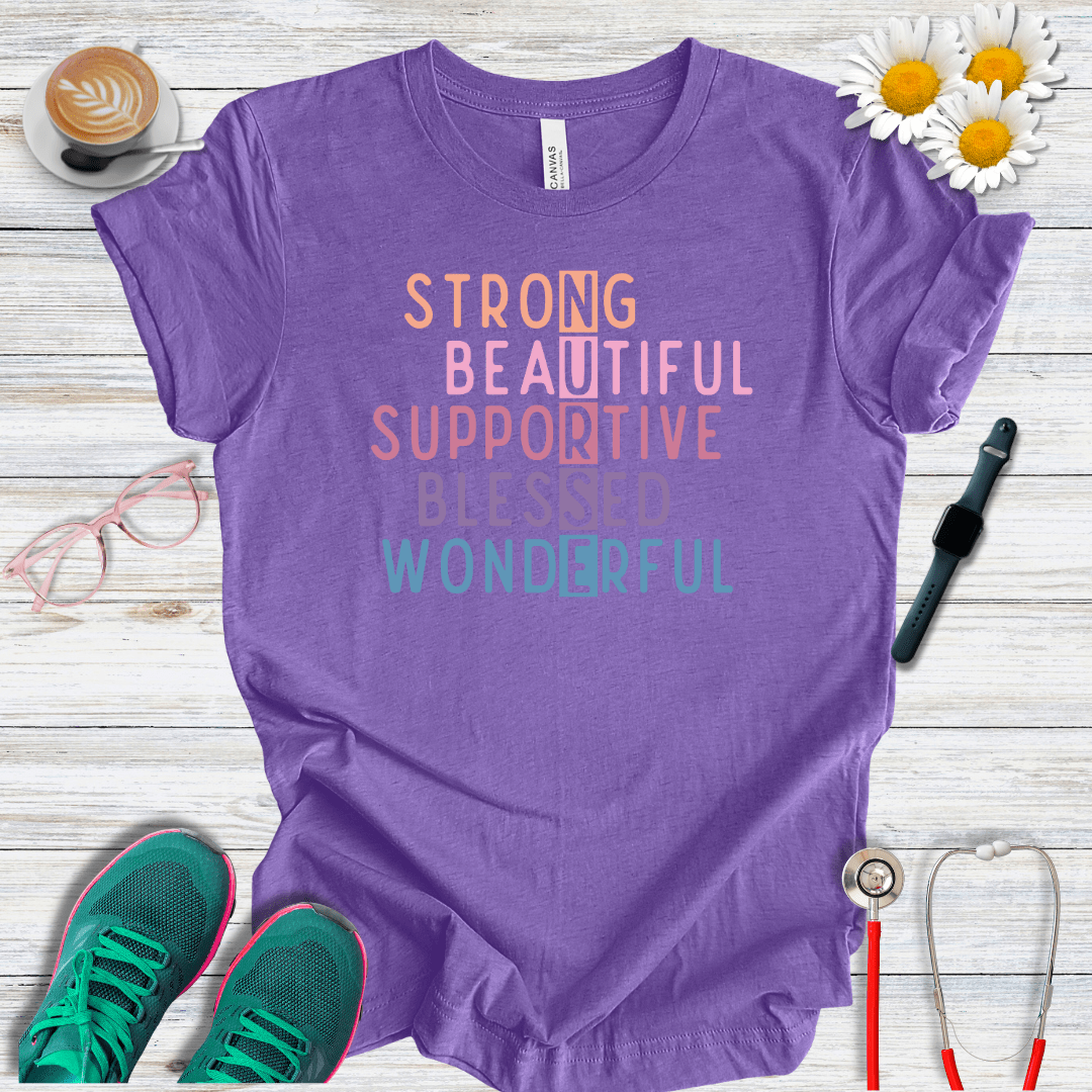 Nurse Acrostic (Middle) T-Shirt