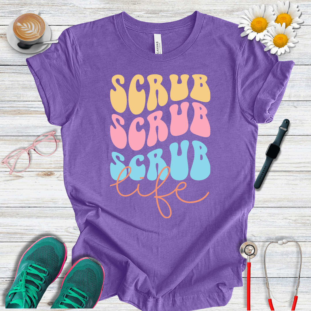 Scrub x3 + Life T-Shirt
