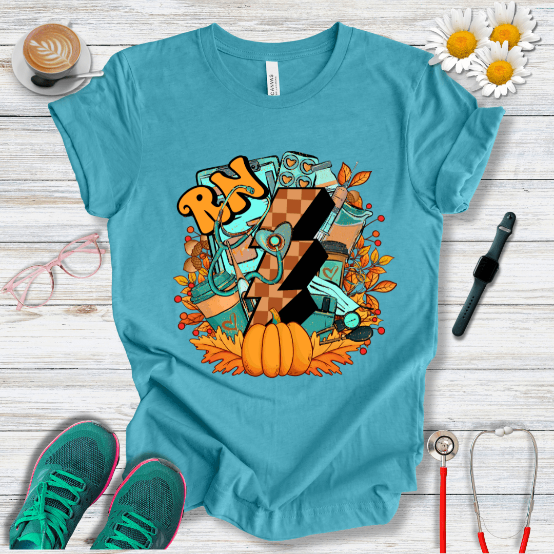 Fall Season Nurse  T-Shirt