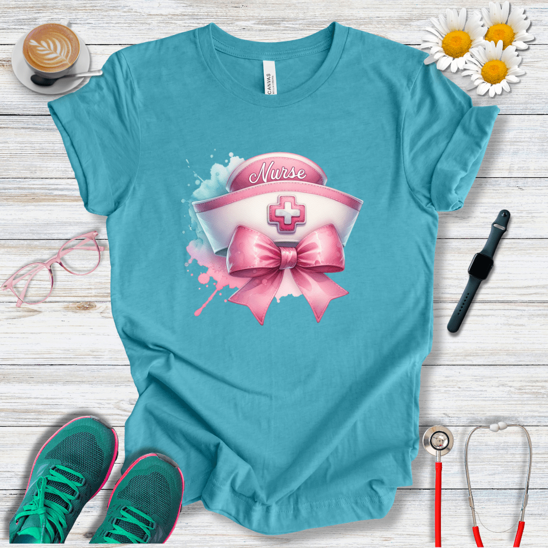 Coquette Nurse Hat T-Shirt