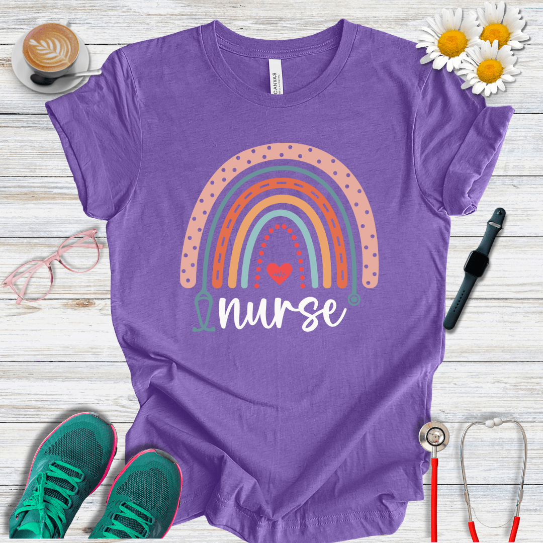 Rainbow Nurse T-Shirt