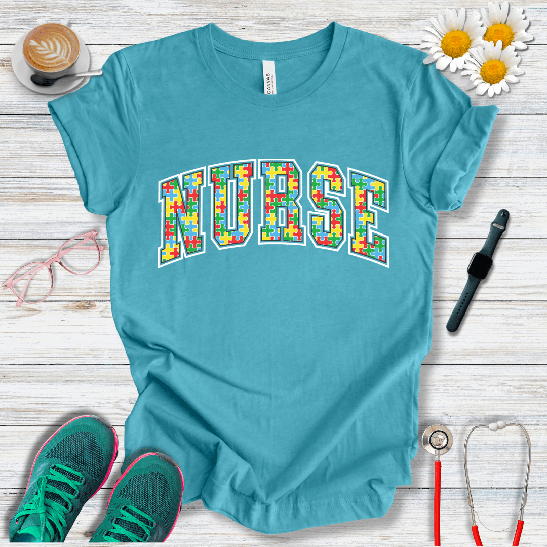 Nurse Autism Support T-Shirt