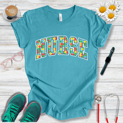 Nurse Autism Support T-Shirt