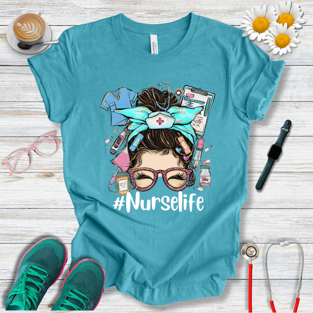 Nurse Life, Pin-Up Style T-Shirt